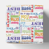 Unieke en speciale 80e verjaardag feestartikelen bedankdoosjes (Bovenkant)