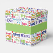 Unieke en speciale 80e verjaardag feestartikelen bedankdoosjes (Achterkant)