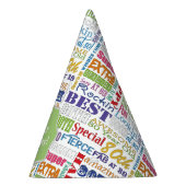 Unieke en speciale 80e verjaardag feestartikelen feesthoedjes (Rechts)