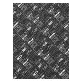 Unieke en speciale 80e verjaardag feestartikelen tafelkleed (Voorkant)