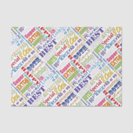 Unieke en speciale 80e verjaardag feestartikelen tissuepapier