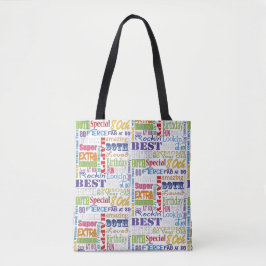Unieke en speciale 80e verjaardag feestartikelen tote bag