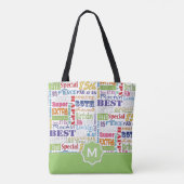 Unieke en speciale 85e verjaardag feestartikelen tote bag (Achterkant)