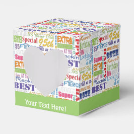 Unieke en speciale cadeautjes van 95e verjaardag bedankdoosjes