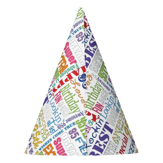 Unieke en speciale cadeautjes van 95e verjaardag feesthoedjes (Achterkant)
