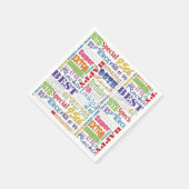 Unieke en speciale cadeautjes van 95e verjaardag servet (Hoek)