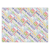 Unieke en speciale cadeautjes van 95e verjaardag tafelkleed (Voorkant (Horizontaal))