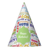 Unieke en speciale cadeautjes van de 60e verjaarda feesthoedjes (Voorkant)