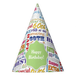 Unieke en speciale cadeautjes van de 60e verjaarda feesthoedjes