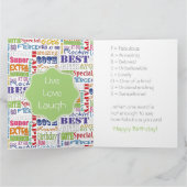 Unieke en speciale cadeautjes van de 60e verjaarda kaart (Binnen)