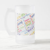 Unieke en speciale cadeautjes van de 60e verjaarda matglas bierpul (Links)