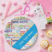 Unieke en speciale cadeautjes van de 60e verjaarda papieren bordje (Feest)