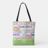 Unieke en speciale cadeautjes van de 60e verjaarda tote bag (Achterkant)