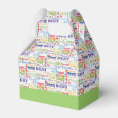 Unieke en speciale cadeautjes van de 70e verjaarda bedankdoosjes (Achterkant)