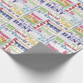 Unieke en speciale cadeautjes van de 70e verjaarda cadeaupapier (Hoek)