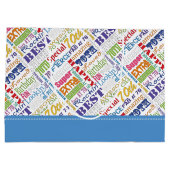 Unieke en speciale cadeautjes van de 70e verjaarda large cadeautasje (Achterkant)