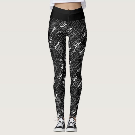 Unieke en speciale cadeautjes van de 70e verjaarda leggings (Voorkant)