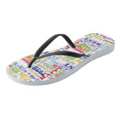 Unieke en speciale cadeautjes van de 70e verjaarda teenslippers (Schuin)