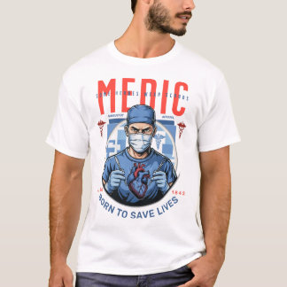 Unieke en speciale eerbetoon aan medische personee t-shirt