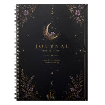 Unieke, esthetische Maan Journal