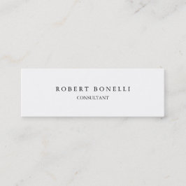 Unieke, exclusieve, witte, speciale mini visitekaartje