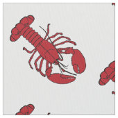 Unieke fabric Lobster Stof (Close Up)