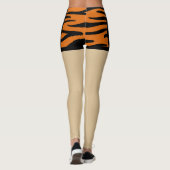 Unieke fake shorts met rits Dierlijke Cheetah Leggings (Achterkant)