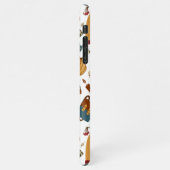 Unieke "Fall Leaves Harvest Autumn Pumpkins" iPhone Hoesje (Linkerkant)