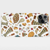 Unieke "Fall Leaves Harvest Autumn Pumpkins" iPhone Hoesje (Achterkant horizontaal)