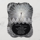 Unieke Fancy uitnodiging voor bruiloft via White P (Voorkant / Achterkant)