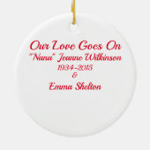 Unieke favoriete Ornament van de Favoriete Familie (Achterkant)