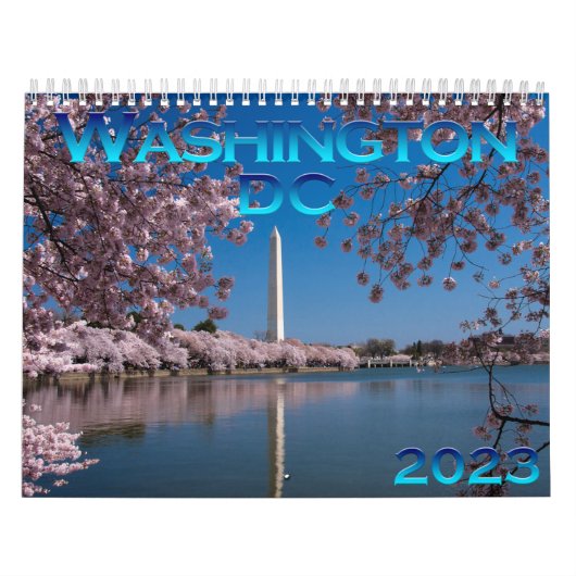Unieke Fine Art Washington DC 2023-agenda Kalender (Hoes)