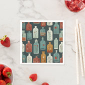 Unieke fleskunst servet (Insitu)