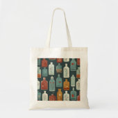 Unieke fleskunst tote bag (Voorkant)