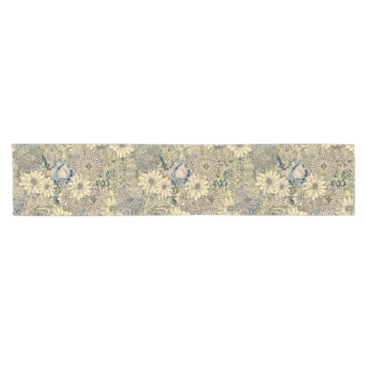 Unieke Floral Design Table Runner Korte Tafelloper (Horizontaal)