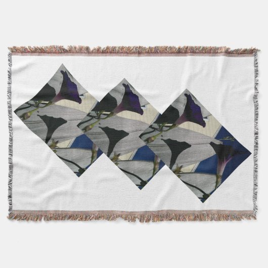 Unieke Floral Throw Blanket Deken (Voorkant)