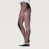 Unieke Florence-foto prachtige lichtroze ventilato Leggings (Links)
