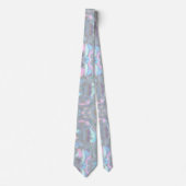 Unieke formele Moeder van Parel Abalone Stropdas (Voorkant)