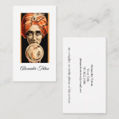 Unieke Fortune Teller Crystal Ball Contactkaartje (Voorkant / Achterkant)