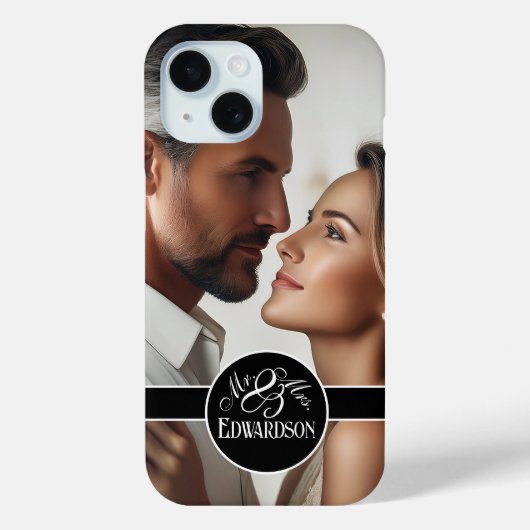 Unieke foto- en naam-personalisatie Case-Mate iPhone case (Achterkant)