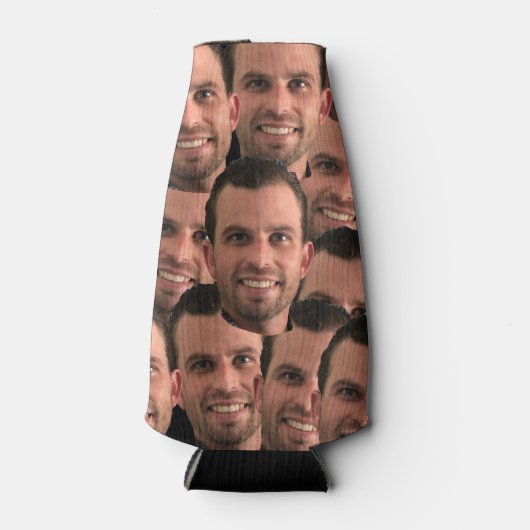 Unieke foto-fles met aangepast gezichtsveld Afbeel Flesjeskoeler (Voorkant)