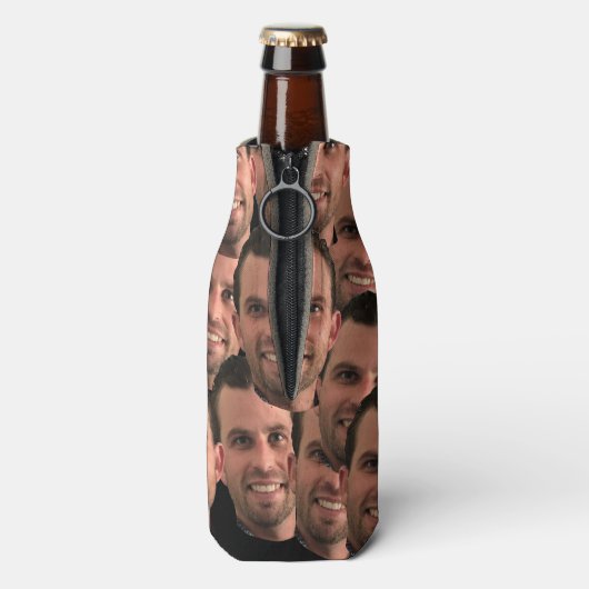 Unieke foto-fles met aangepast gezichtsveld Afbeel Flesjeskoeler (Fles Achterkant)