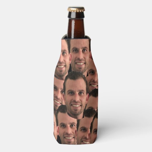 Unieke foto-fles met aangepast gezichtsveld Afbeel Flesjeskoeler (Fles Voorkant)