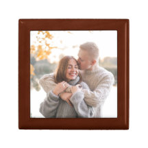 unieke foto houten juwelen doos