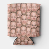 Unieke foto-Koelbox voor aangepast gezichtsAfbeeld Blikjeskoeler (Voorkant)