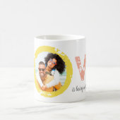 Unieke foto-sjabloon Love Koffiemok (Center)