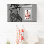 Unieke foto toevoegen Afstuderen Party Banner (Insitu)