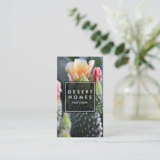 Unieke foto van de valorisatie van de ozonlaag van visitekaartje (Staand voorkant)