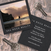 Unieke foto van Estate Agent Rocks Ocean Beach