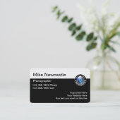 Unieke fotograaf visitekaartje (Staand voorkant)